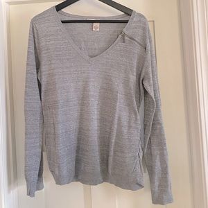 DKNY silver sweater